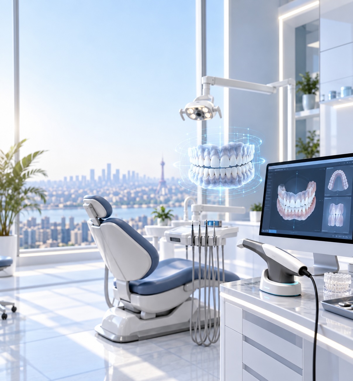 Ankara 3D Dijital Tarama ile Gülüş Tasarımı- Kişiye Özel Dijital Estetik Planlama